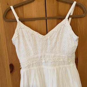 American Rag Eyelet Dress Sundress XS